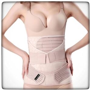 ChongErfei 3 in 1 Postpartum Support - Recovery Belly/waist/pelvis Belt-XL Plus